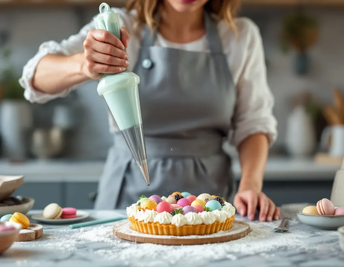 L'art délicat de l'opéra pâtisserie fait maison