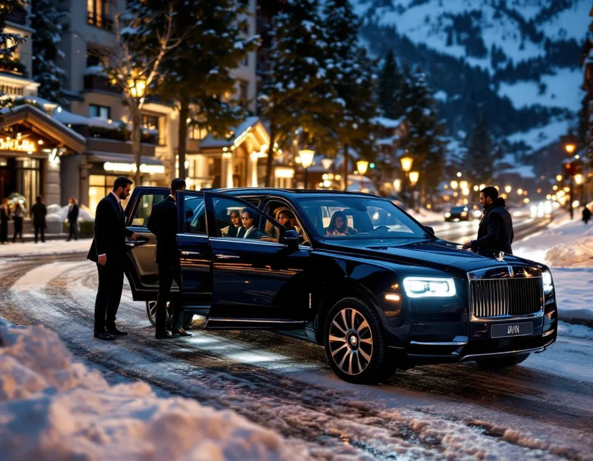 Courchevel en VIP : L'atout luxe du chauffeur privé