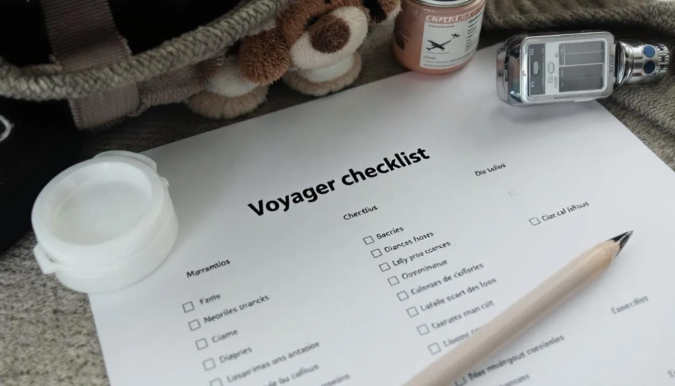 Voyager avec un bébé : La check-list aéroport anti-stress (et pourquoi la voiture vous sauve la vie)